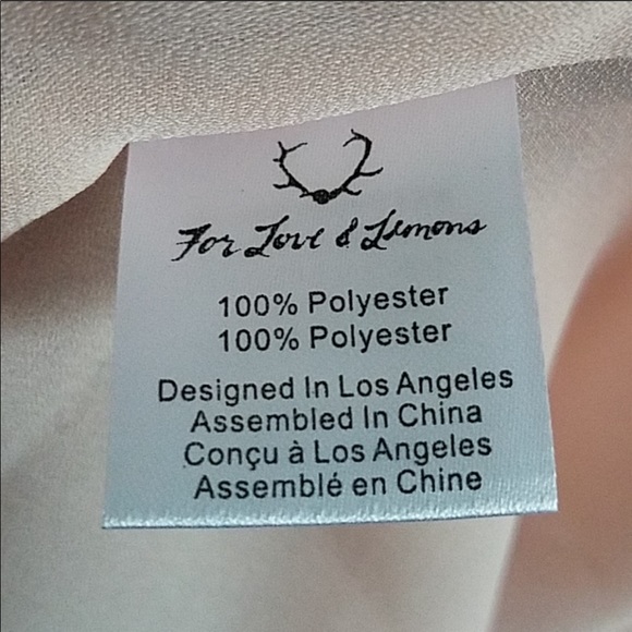 For Love & Lemons Geneva Mini Dress - Picture 8 of 8